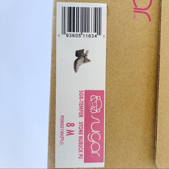 New Sugar Stone Nubuck booties - Picture 7 of 9